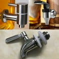 thumbnail image 2 of KUNyu Stainless Steel Beverage Drink Water Dispenser Wine Barrel Faucet Juice Tap, 2 of 9