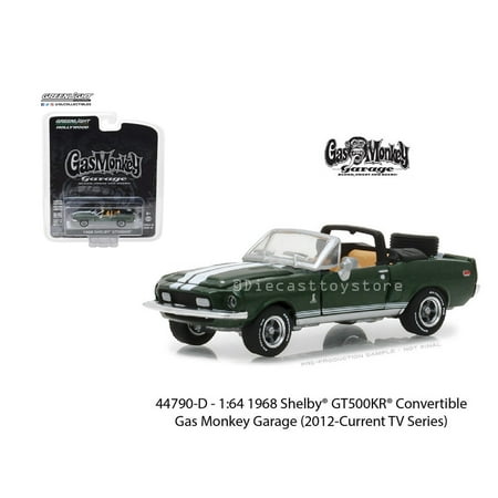 - GREENLIGHT 1:64 HOLLYWOOD SERIES 19 - GAS MONKEY GARAGE - 1968 SHELBY GT500KR CONVERTIBLE 44790-D