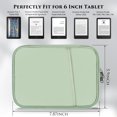 thumbnail image 2 of Funda para tablet NBOXUMG de 6 a 7 pulgadas, verde, estuche de transporte, 2 of 6