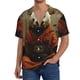 thumbnail image 1 of Fotbe Jungle Meditating Panda Camisa Estampada de Manga Corta para Hombre, Casual de Verano, Estilo Playero, Sin Arrugas-3X-Large, 1 of 5