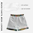 thumbnail image 5 of Kids' Beach Pants Comfortable Swim Trunks Black Leopard in The Jungle Shorts for Pool Vacation and Lounge Wear 5T, 5 of 8