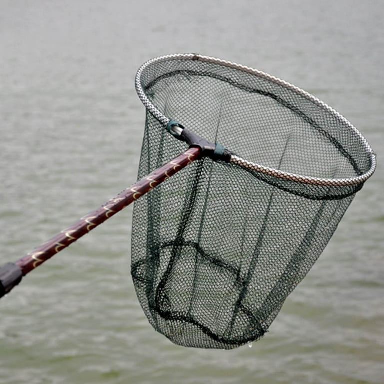 Lixada 180cm Retractable Telescoping Aluminum Alloy Pole Foldable Fishing  Brail Landing Net Tackle
