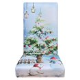thumbnail image 5 of Dsscvnef Christmas Dining Chair Slipcovers Removable Chair Covers Chair Covers for Kitchen Hotel Table Banquet, 5 of 5