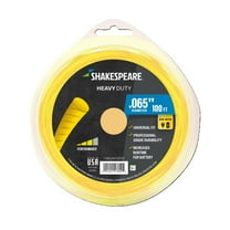 SHAKESPEARE 0.065" x 100' Heavy Duty Trimmer Line - Yellow, Round-Shaped (1 Count)