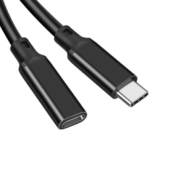 Fanoery USB C Extension Cable 3.2 Gen2 60W Type C Male to Female Video Cable Type C Extenders Data Cable