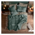 thumbnail image 2 of Set Edredón Queen Size con Funda De Almohada y Sábanas 7 Pzas Real Textil Oliva - Militar, 2 of 8