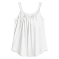 thumbnail image 5 of Stralyhd Tank Tops with Built In Bras for Women Square Neck Racerback Shirts 2026 Summer Slim Fit Tank Top Casual Sleeveless Tops White S, 5 of 7