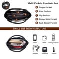 thumbnail image 4 of GAEKEAO Women’s Medium Satchel Bag with Top Handle and Detachable Crossbody Strap, 4 of 7