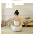 thumbnail image 3 of Resistance Band Yoga Rally Strap Body Shaping Pull Rope Silicone Pull Elastic Yoga 8 Word Shape Stretch Chest Fitness Tools, 3 of 5