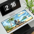 thumbnail image 3 of Cane Corso Hello Summer Beach Theme with Sunglasses and Tropical Cocktail Desk Mat Full Keyboard Mouse Pad Italian Mastiff Dog Lover Gifts Idea Large Mousepad - 00009, 3 of 5