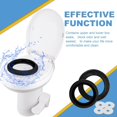thumbnail image 3 of 3 Pack RV Toilet Waste Ball Seal Kit - Fit for Thetford Style II & Plus, Aqua Magic Style Plus, Lite & Residence, 3 of 6