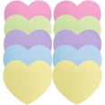 thumbnail image 6 of FRCOLOR 10 Books Notepad Heart Shaped Memo Pads Office, 6 of 8