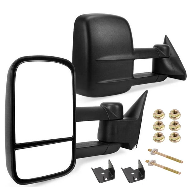 Yitamotor Towing Mirrors For 98 Chevy Gmc C K 1500 2500 3500 Pickup Pair Set Manual Extendable Side Mirrors Walmart Com