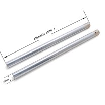 39mm Chrome Fork Tubes for Harley Sportster XL883 XL1200 Iron Custom Roadster 2016-2021