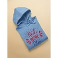 thumbnail image 3 of Red Wine And Blue. Hoodie Men -Image by Shutterstock, Male 4X-Large, 3 of 4