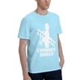 thumbnail image 2 of Chimney Sweep Men'S Basic Short Sleeve T-Shirt Sky Blue Small, 2 of 5