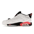 thumbnail image 2 of Jordan Men's 6 Retro Low Infrared White Shoes, from StockX, 2 of 5