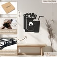 thumbnail image 5 of Violaura Popcorn Metal Wall Art - Easy to Install Hanging Perfect for Home, Living Room Decor (60" x 60"), 5 of 8