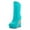 Blue, variant on Womens Glitter Wedge Knee Mid Boots Platform High Heel Slip On Faux Suede Autumn Winter Boots, Brown 5.5