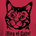 thumbnail image 3 of CafePress - Viva_Gato_Dark_Noage T Shirt - Men's Classic Graphic Cotton T-Shirt, 3 of 4