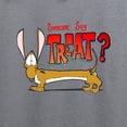 thumbnail image 3 of CafePress - Doxy Treat Sweatshirt - Crew Neck Sweatshirt, 3 of 4