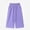 Purple, variant on DJDLJWCJ Girls Baggy Pants Loose Fit Lightweight Straight Leg Pants with Pocket Purple Size 3T