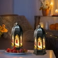 thumbnail image 4 of Taicans Halloween Lantern Vintage Moroccan Candle Lantern,5.9Iin Hanging&Tabletop Lantern Candle Holder Decor,Halloween Christmas Ramadan Decorations for Home Indoor Outdoor Patio, 4 of 6