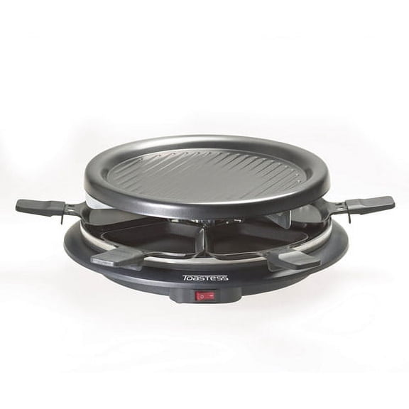 Toastess Party Grill and Raclette Pan, Black