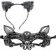 thumbnail image 1 of Fashion Ears Headband L Eye Mask Costume Couples Cute Sexy Eyemask Masquerade Mask Hair Elastic Hoop, 1 of 4