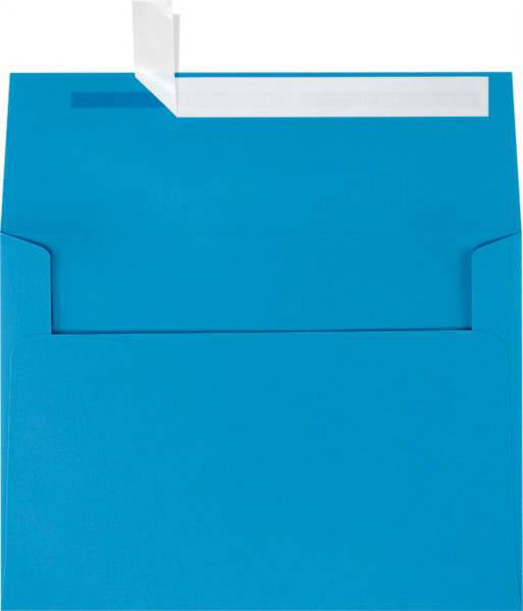 LUXPaper A7 Invitation Envelopes, 5 1/4 x 7 1/4, Pool, 1000/Pack