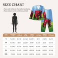 thumbnail image 4 of Sikiie Tractor on farming land Pajamas Set Long Sleeve Sleepwear Womens Button Down Nightwear Pj Sets-XX-Large, 4 of 7