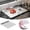 40X60cm, variant on Large Stainless Steel Cutting Board,Suitable for Cutting Meat,Dicing,Vegetables,Fruits,Bread and Baking.ItIsConvenienttoClean,EasytoStoreandCan Be Washed in a Dishwasher,30X40cm