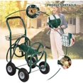 thumbnail image 3 of FDW Garden Hose Reel Cart Green 300' Heavy Duty, Easy Assembly, 1 Count, 3 of 7