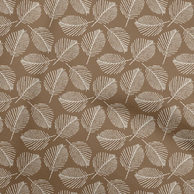 oneOone Polyester Spandex Brown Fabric Block Craft Projects Decor Fabric Printed By The Yard 56 Inch Wide-K8