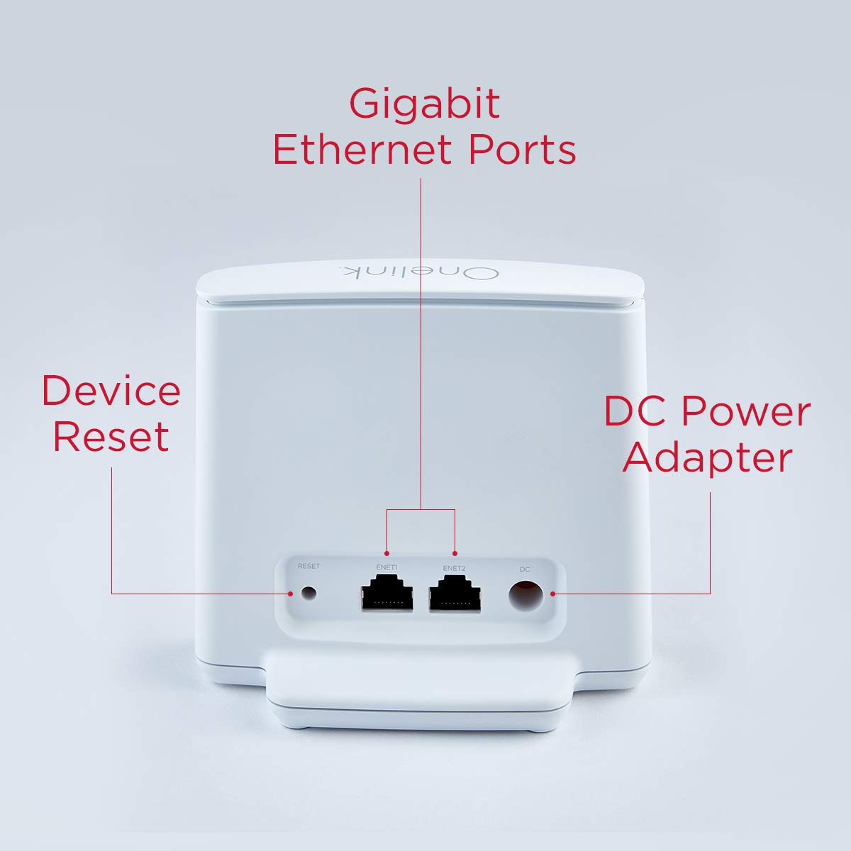 Onelink Secure Connect | Dual-Band Mesh Wifi Router System | 2-Pack Whole Home Wifi, Coverage Up to 3,000 Square Feet