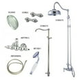 thumbnail image 2 of Kingston Brass CCK6171 Vintage Rain Drop Shower System, Polished Chrome, 2 of 3
