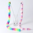 thumbnail image 3 of Cat Interactive Teaser Plush: Soft Long Bell Decorative Kitten Wand Pet Play Toy, 3 of 7