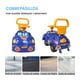 thumbnail image 3 of Correpasillos The Baby Shop - con baston, respaldo, claxon Azul -, 3 of 7
