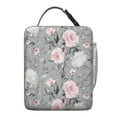 thumbnail image 4 of Flower Print Portable Lunch Bag – Thermal Insulated Soft Cooler for Daily Work Meals & Adventures, 4 of 5
