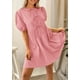 thumbnail image 3 of Vestido PRETTYGARDEN Babydoll para mujer, con pajarita en forma de A, para mujer, 3 of 8