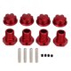 thumbnail image 3 of RC Wheel Hubs Hex Kit, RC Wheel Hubs Adapter Easy To Install 17mm Diameter CNC And Anodized Processed For Replacement ANGGREK EF2720, 3 of 8