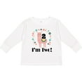 thumbnail image 3 of Inktastic 2nd Birthday Llama for Girl Girls Long Sleeve Toddler T-Shirt, 3 of 5