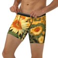 thumbnail image 3 of Disketp Golden Sunflower In Field Men's Boxer Briefs Men’s Underwear Boxer Briefs for Men, 3 of 7