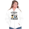 thumbnail image 4 of Popeye And Crew Strong To The Finish Zip Up Hoodie Men's Women's Brisco Brands M, 4 of 6