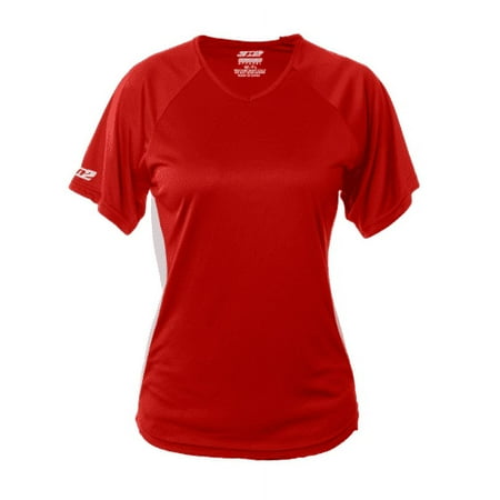 UPC: 0845099074095 | WOMENS NuFIT JERSEY  Red  Youth Small (2355-35-YS)
