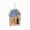 Light Blue, variant on Coral Fleece Hand Towel, Hanging Kitchen Towels Cute, Whimsical Shape Design, Brown