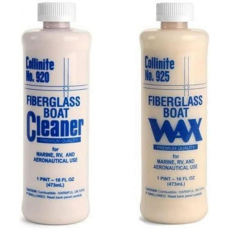 Collinite 920 Fiberglass Boat Cleaner & 925 Fiberglass Boat Wax