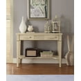 thumbnail image 2 of ACME Siskou Console Table in Antique White, 2 of 3