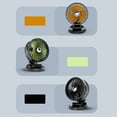 thumbnail image 1 of Fiudx Ventilador para Coche, Circulador de Refrigeración Ajustable de 360 Grados, Opciones de Alimentación Usb/12 V/24 V, Diseño Silencioso, Ideal para Coche, Suv, Camión, Fácil de Instalar, Tamaño C, 1 of 7