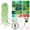 Green B (Include Pot & Foam), variant on 5422pcs Green Glass Beaded Plant Kit, Forever Beaded Succulent Making Set with 2 Flower Pots, Iridescent Leaf Beads for DIY Crafts & Jewelry